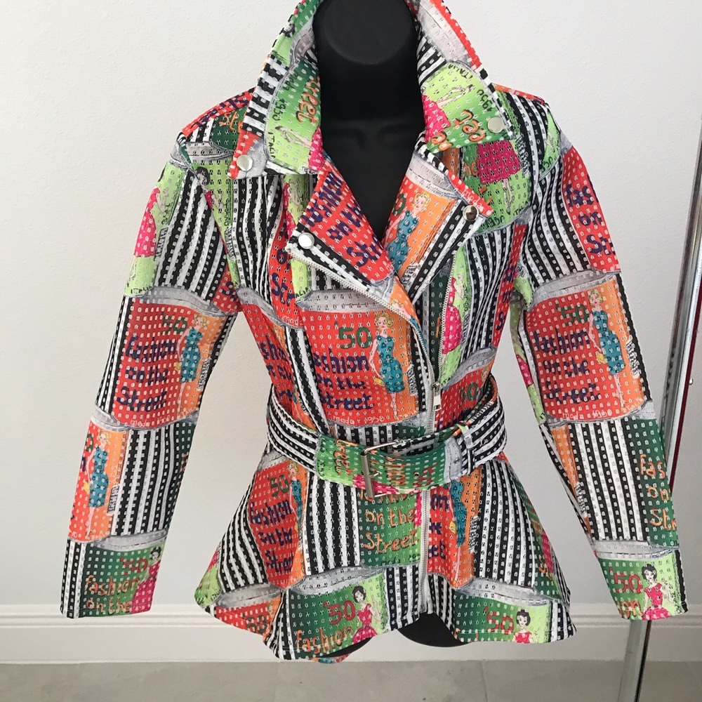 Jacket Fun Fun Fun multicolored Fashion - Picture 1 of 5
